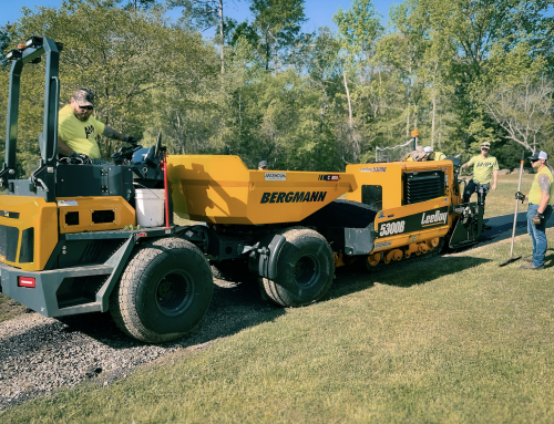 The Missing Piece in Golf Cart Path Paving: Why a Dedicated Material Support Machine Changes Everything