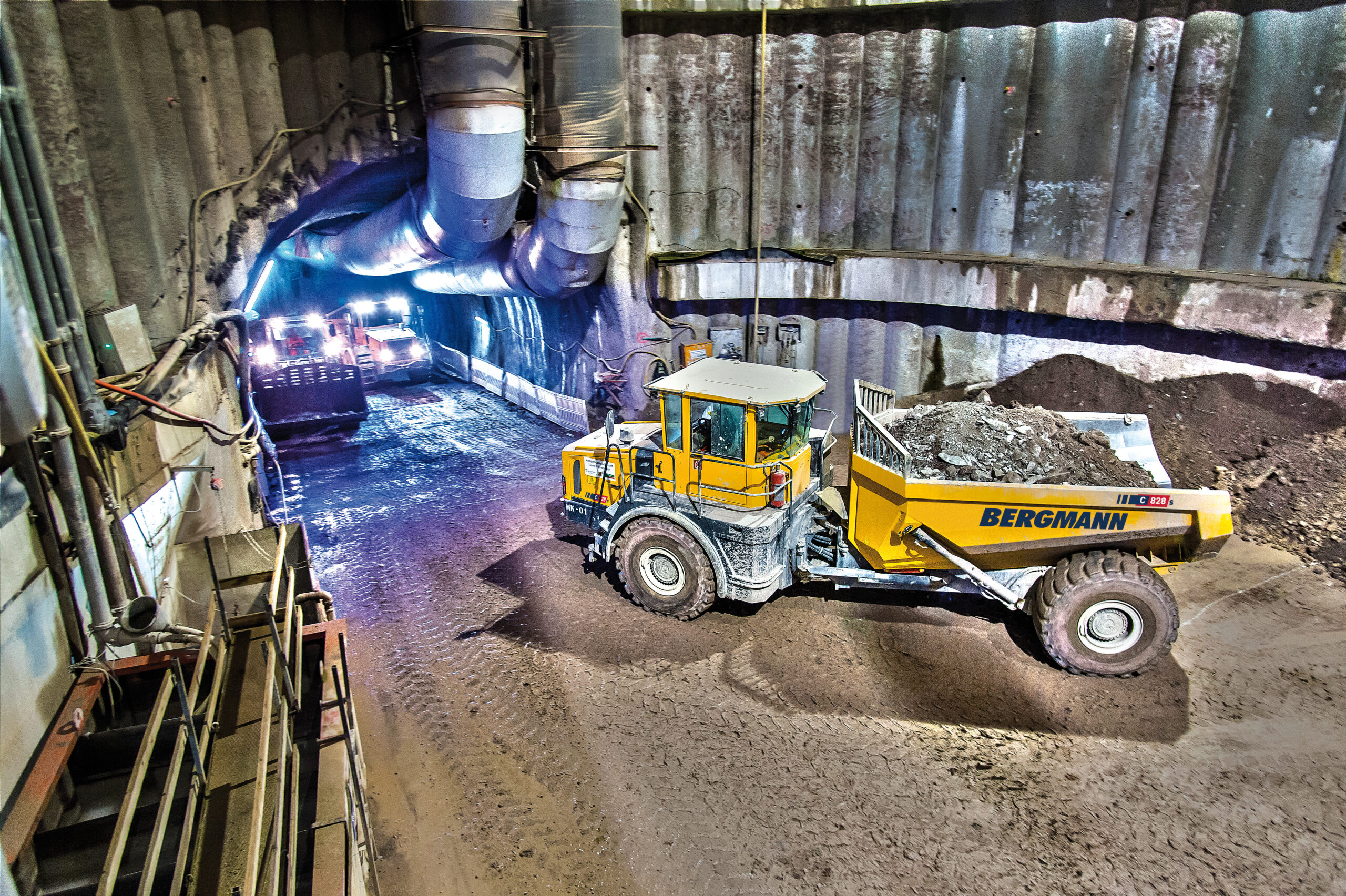 Bergmann 828 Mining Truck