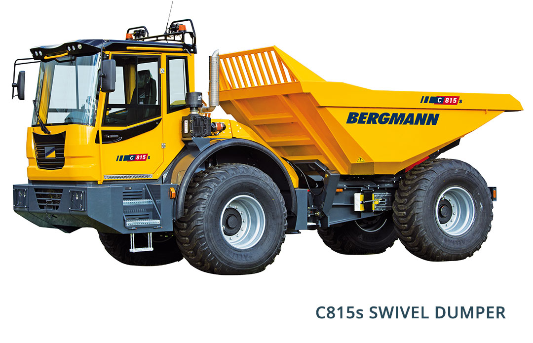 Bergmann C815s Swivel Dumper